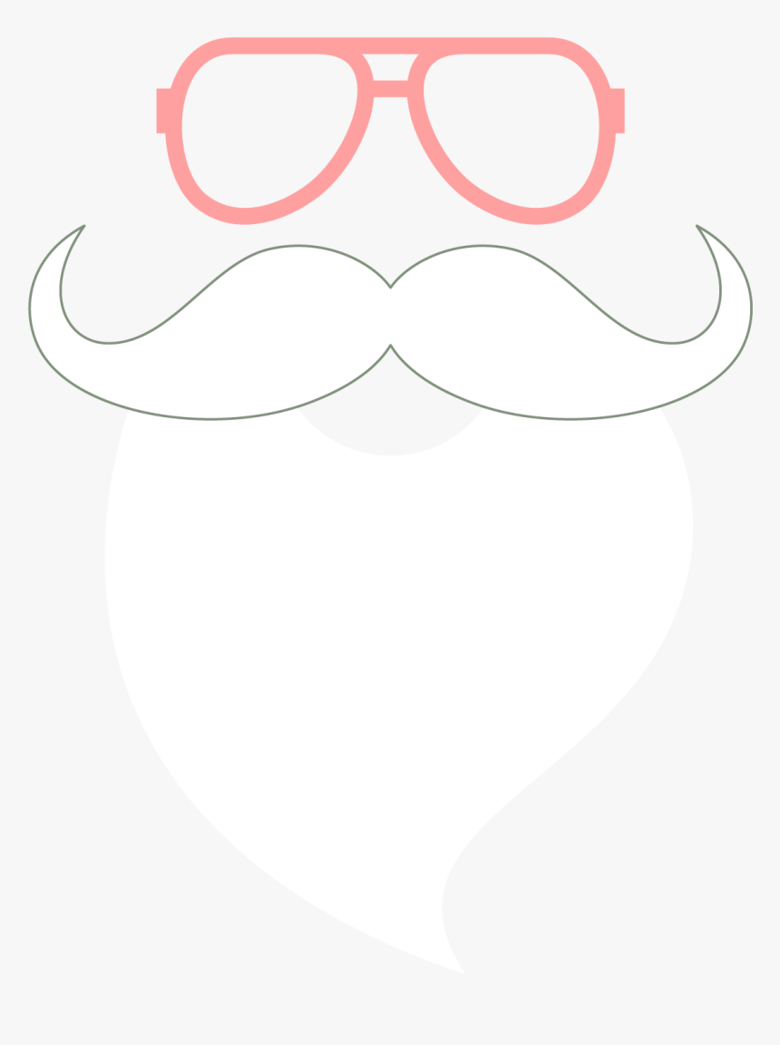 Glasses Nose Black And White Pattern - Body Natal Bebe, HD Png Download