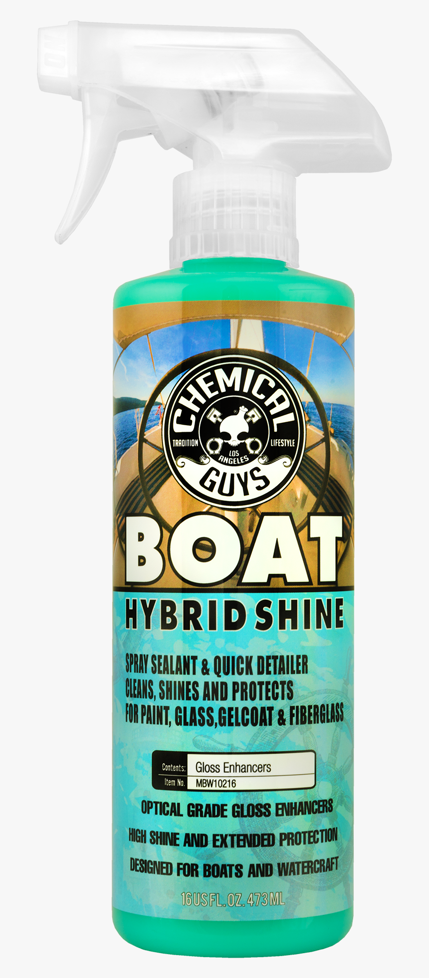 Marine And Boat Hybrid Shine Quick Detail Spray - Chemical Guys, HD Png Download