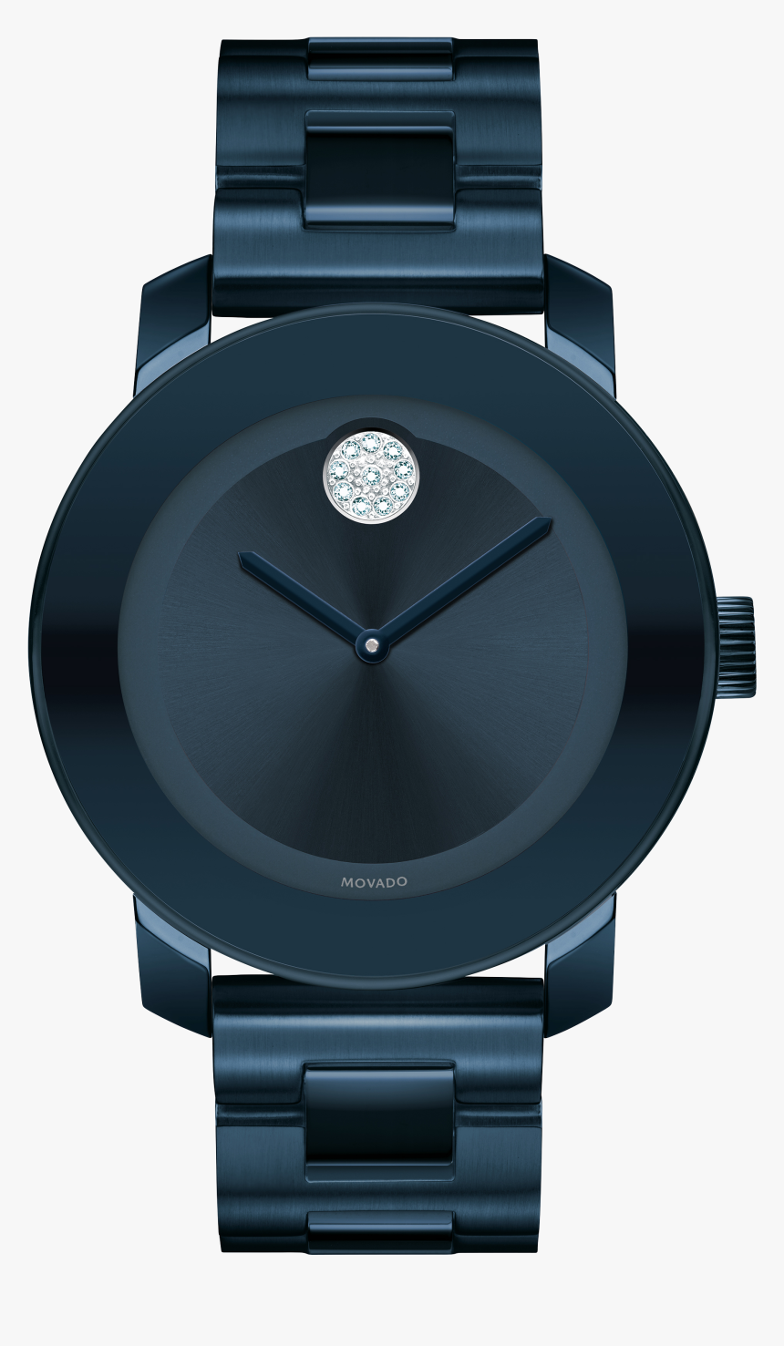 Movado Bold Metals - Womens Blue Movado Watch, HD Png Download