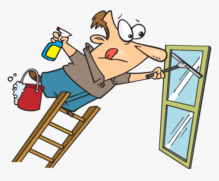 Denoising Dirty Documents Part - Clean The Windows Cartoon, HD Png Download