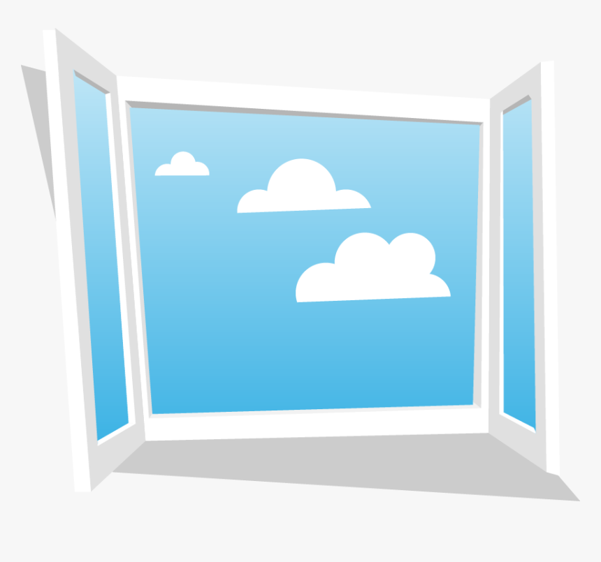 Microsoft Windows Clipart Blue Window, HD Png Download