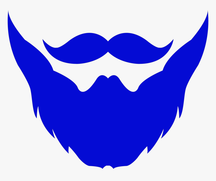 Png Black And White Stock Durham Beards Your Source - Transparent Beard Logo, Png Download
