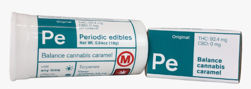 Balance 100mg Caramel And Pop-top - Label, HD Png Download