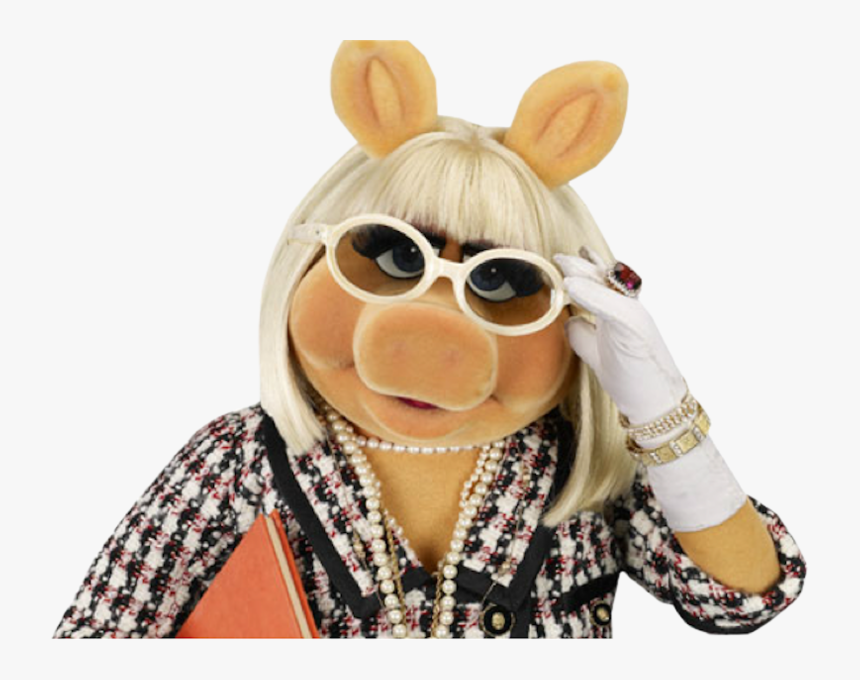 Miss Piggy Con Gafas, HD Png Download