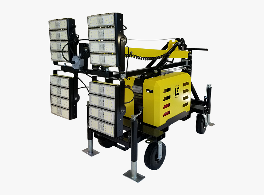 Lay-flat Model T4 - Portable Led Light Tower, HD Png Download