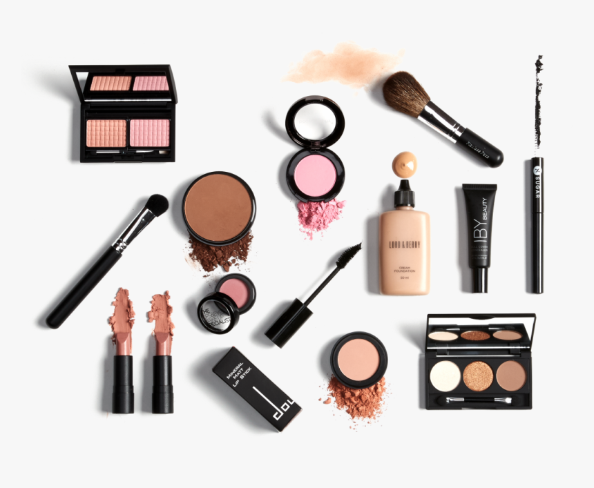 Beauty Flat Lay Png , Png Download - Cosmetics Flat Lay Png, Transparent Png