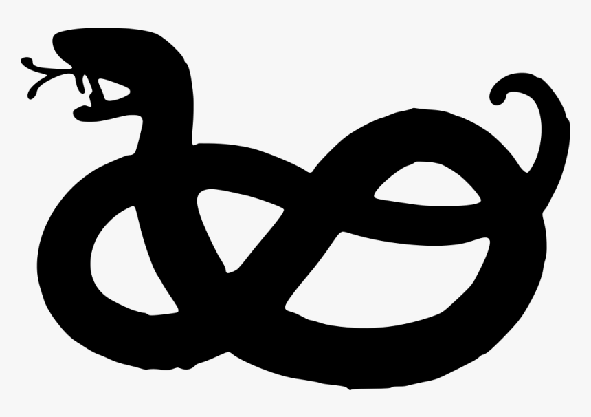 Transparent Snake Silhouette Png - Snake Clip Art, Png Download