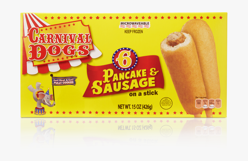 Carnival Dogs Pancake & Sausage, HD Png Download