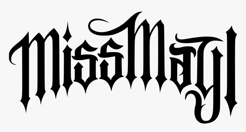 Blink 182 Logo Transparent - Miss May I Album, HD Png Download
