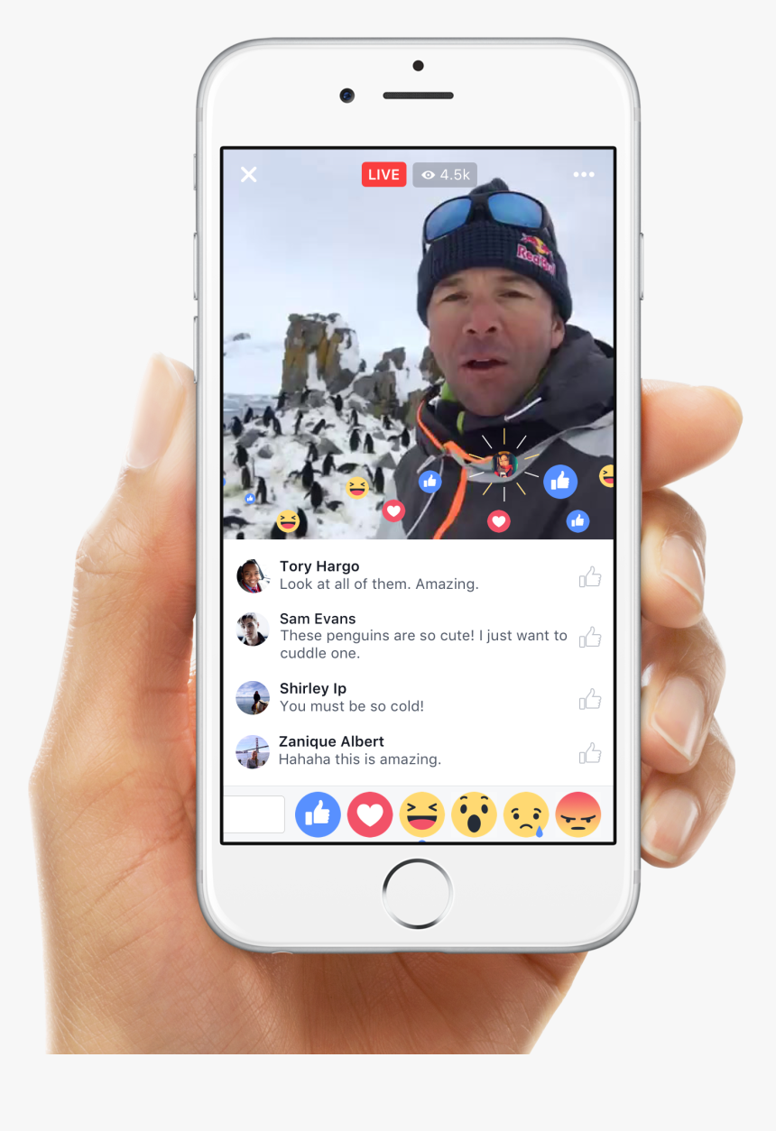 Facebook Live Video, HD Png Download