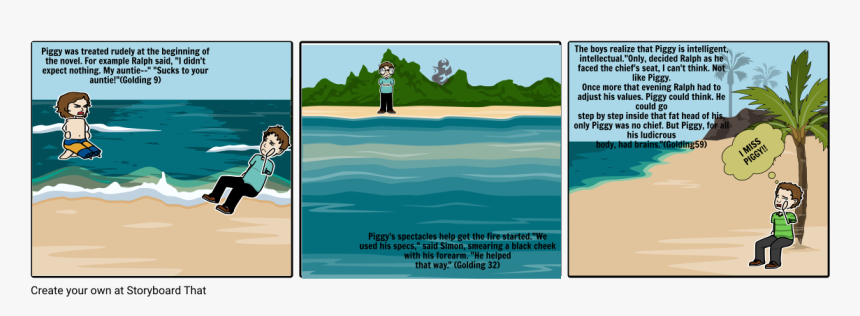 Old Man And The Sea Storyboard, HD Png Download