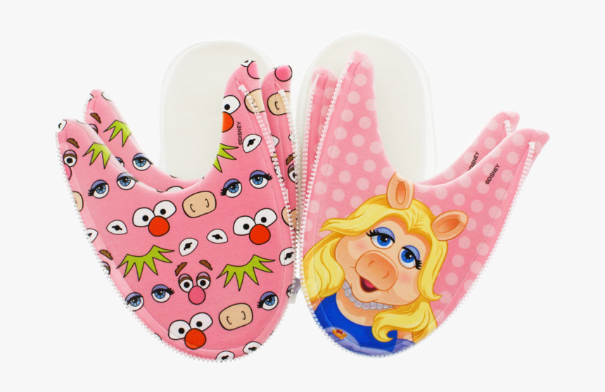 Miss Piggy Muppets Mix N Match Zlipperz Set 
 Class - Butterfly, HD Png Download