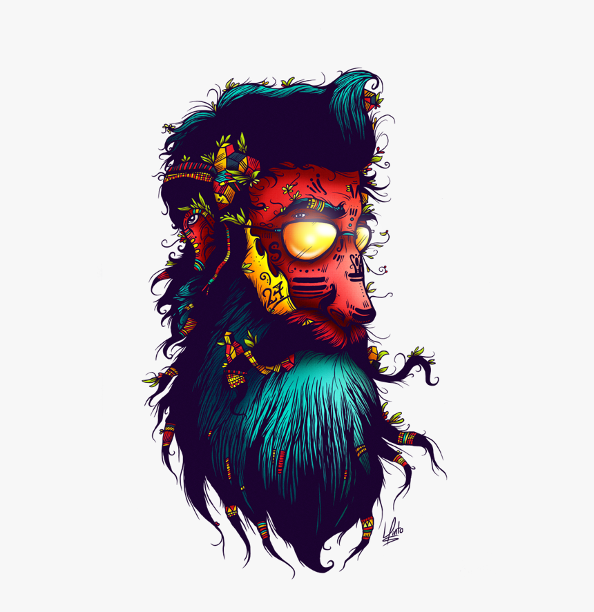 Beard Graphic, HD Png Download
