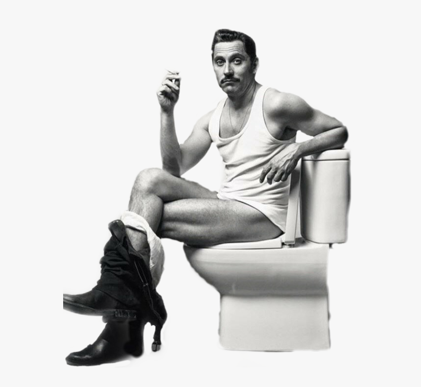 #blackandwhite #guy #dude #man #toilet #sitting #throne - Man Sitting On Toilet Png, Transparent Png