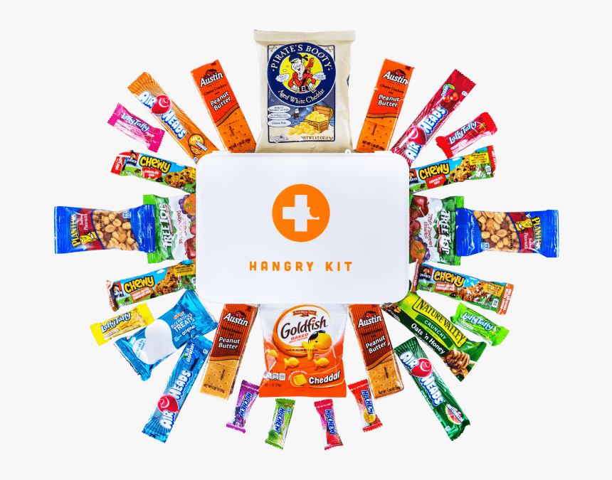 Hard Plastic Hangry Emergency Snack Kit, HD Png Download