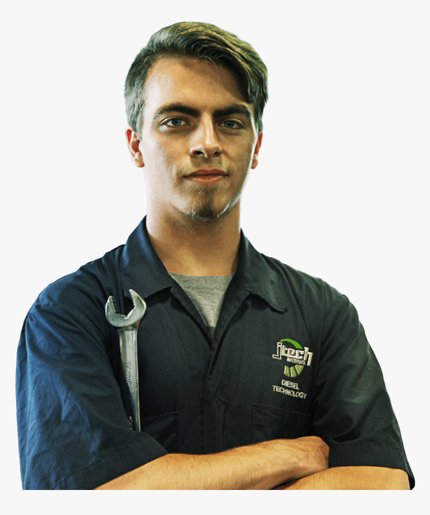 Guy Holding A Wrench - Sitting, HD Png Download
