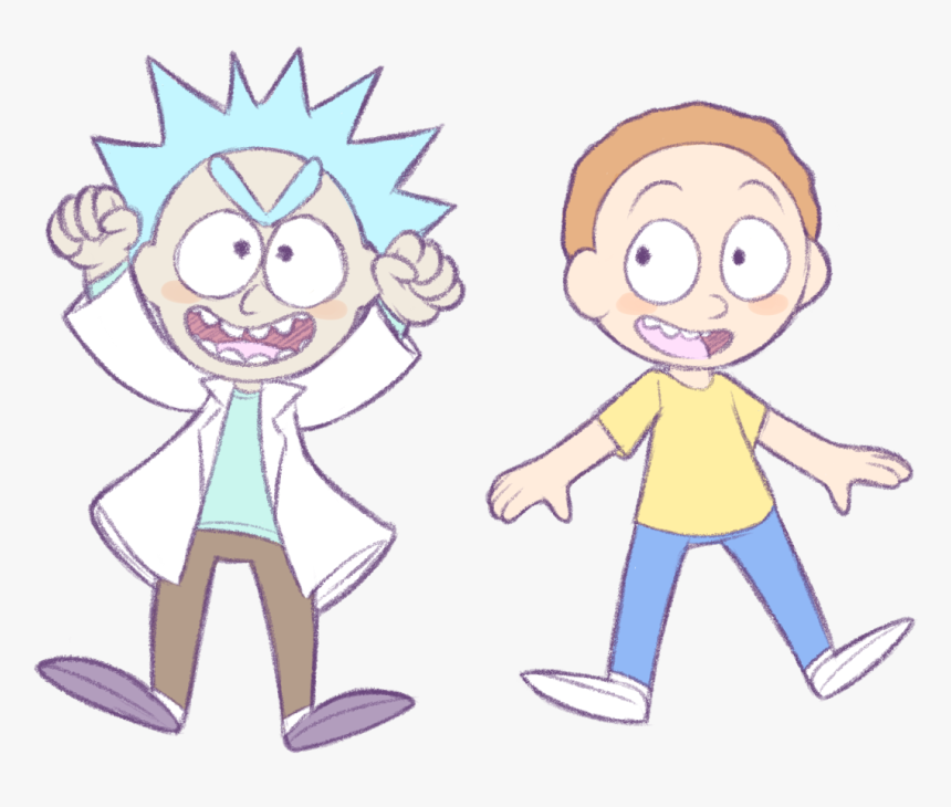 Tiny Rick Png -tiny Rick Rules - Cartoon, Transparent Png