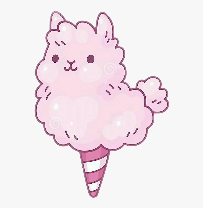 Cotton Candy Llama, HD Png Download