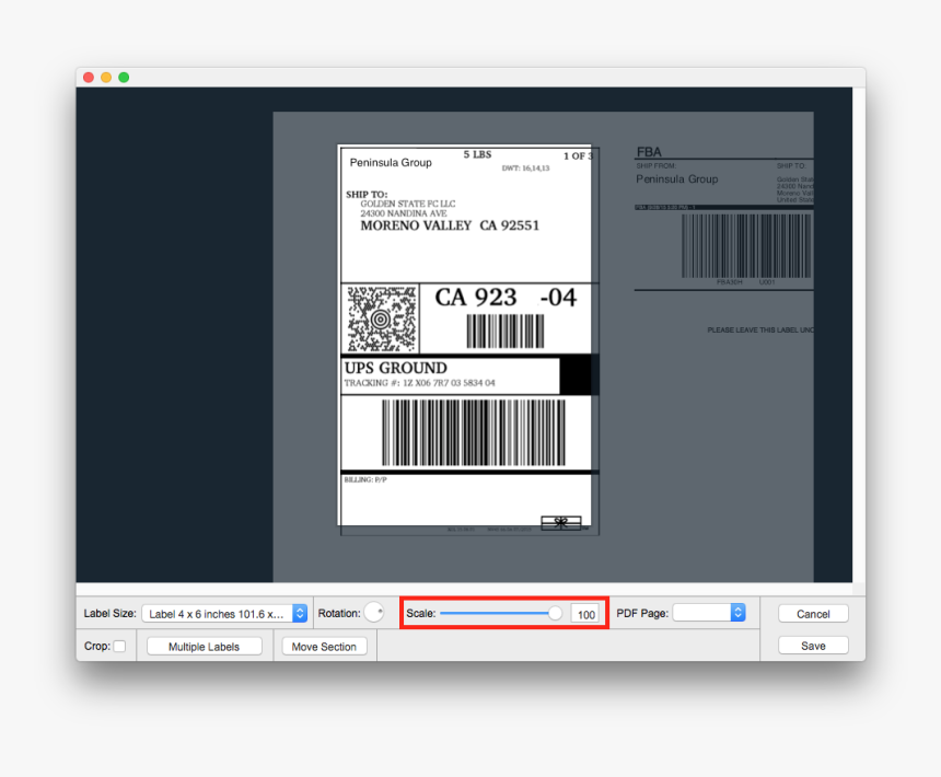 Shipping Label For Wish, HD Png Download
