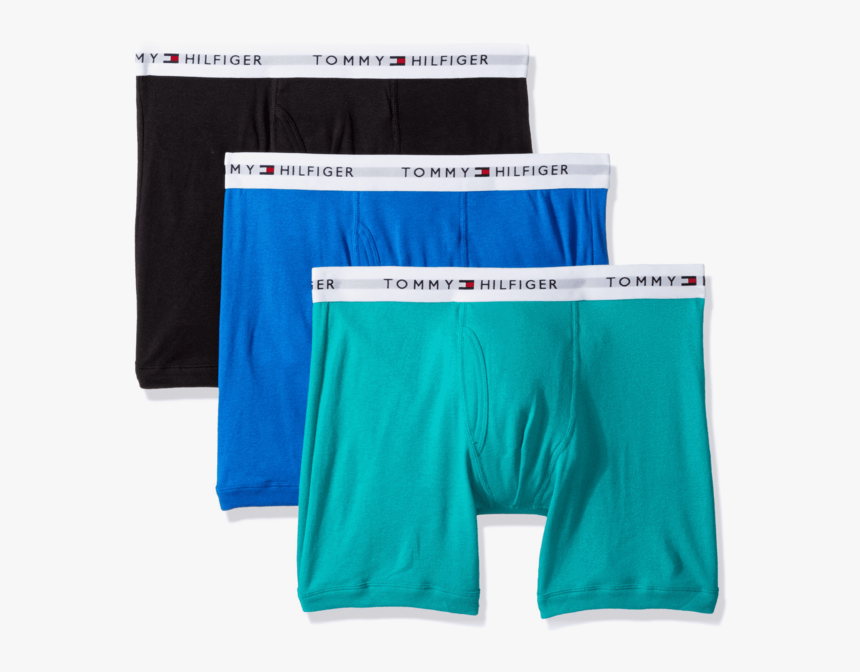 Tommy Hilfiger Men’s Classic Underwear 3 Pack Cotton - Tommy Hilfiger Underwear Blue, HD Png Download