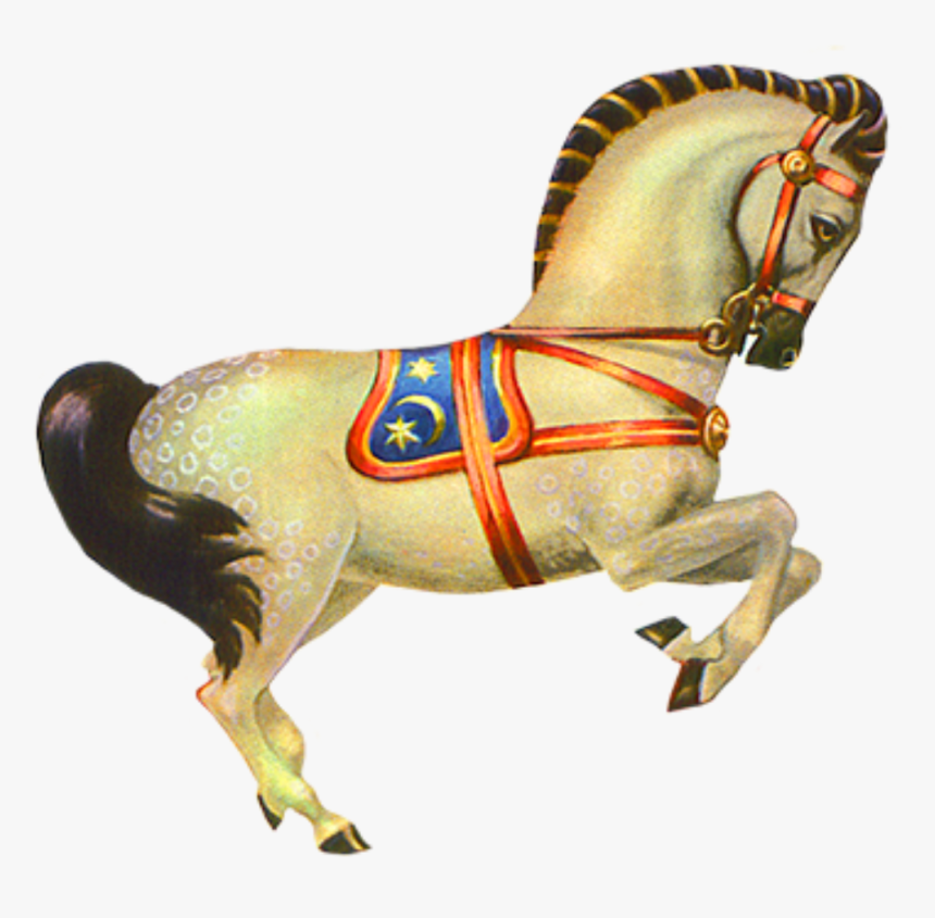 Carousel Horse Png - Vintage Circus Clipart Transparent, Png Download