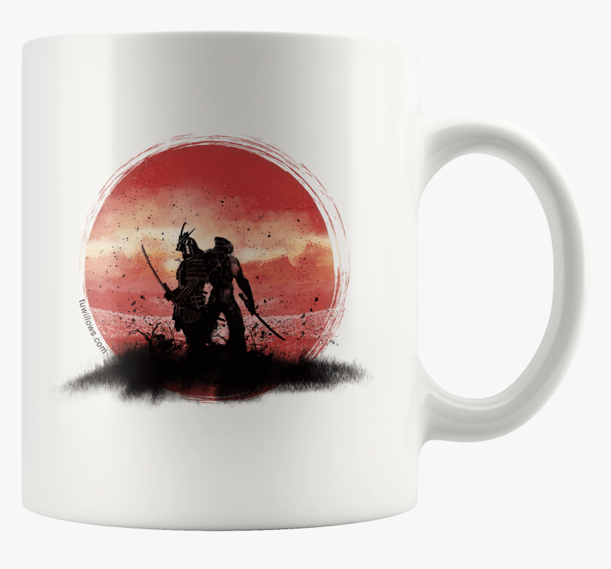 Back To Back White Mug Back To Back Drinkware - Coffee Cup, HD Png Download