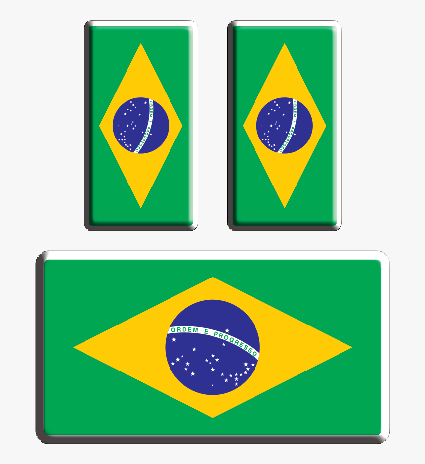 Adesivo Bandeiro Brasil - Traffic Sign, HD Png Download