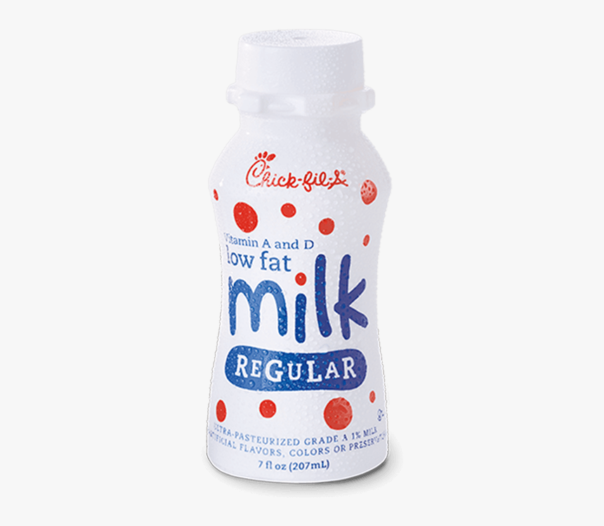1% White Milk 
 Src Https - Chick Fil A White Milk, HD Png Download