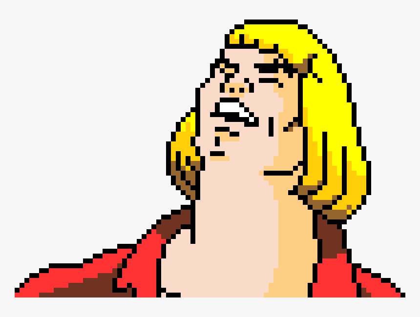He Man Pixel Art, HD Png Download