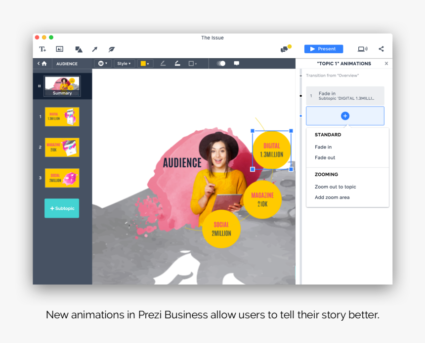 Prezi Software, HD Png Download