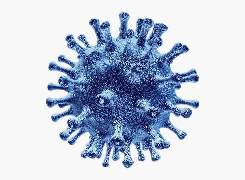 Flu Virus Cell - Cartoon Picture Of Disease, HD Png Download