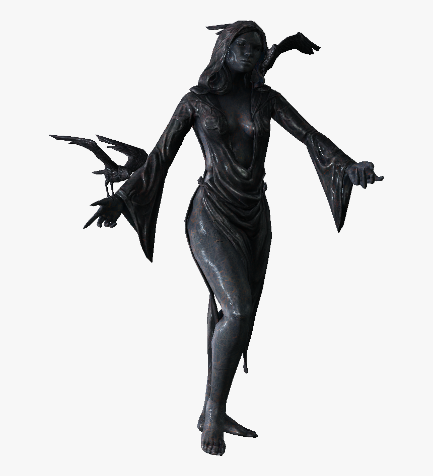 Shrineofnocturnal - Elder Scrolls Nocturnal Statue, HD Png Download