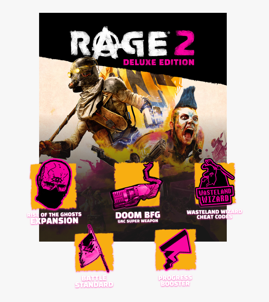 Rage 2 Deluxe Edition Xbox One, HD Png Download