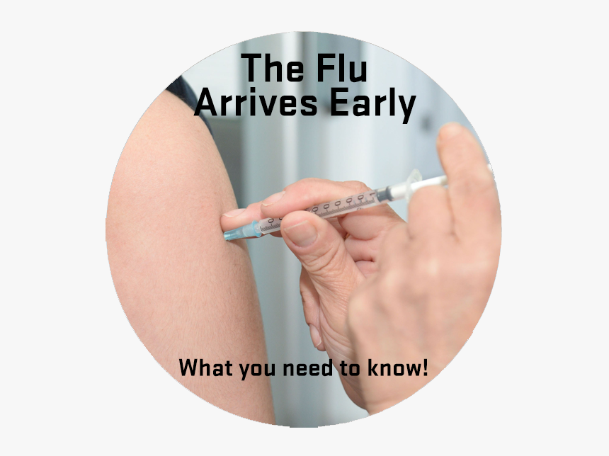 Flu Alert - Circle, HD Png Download