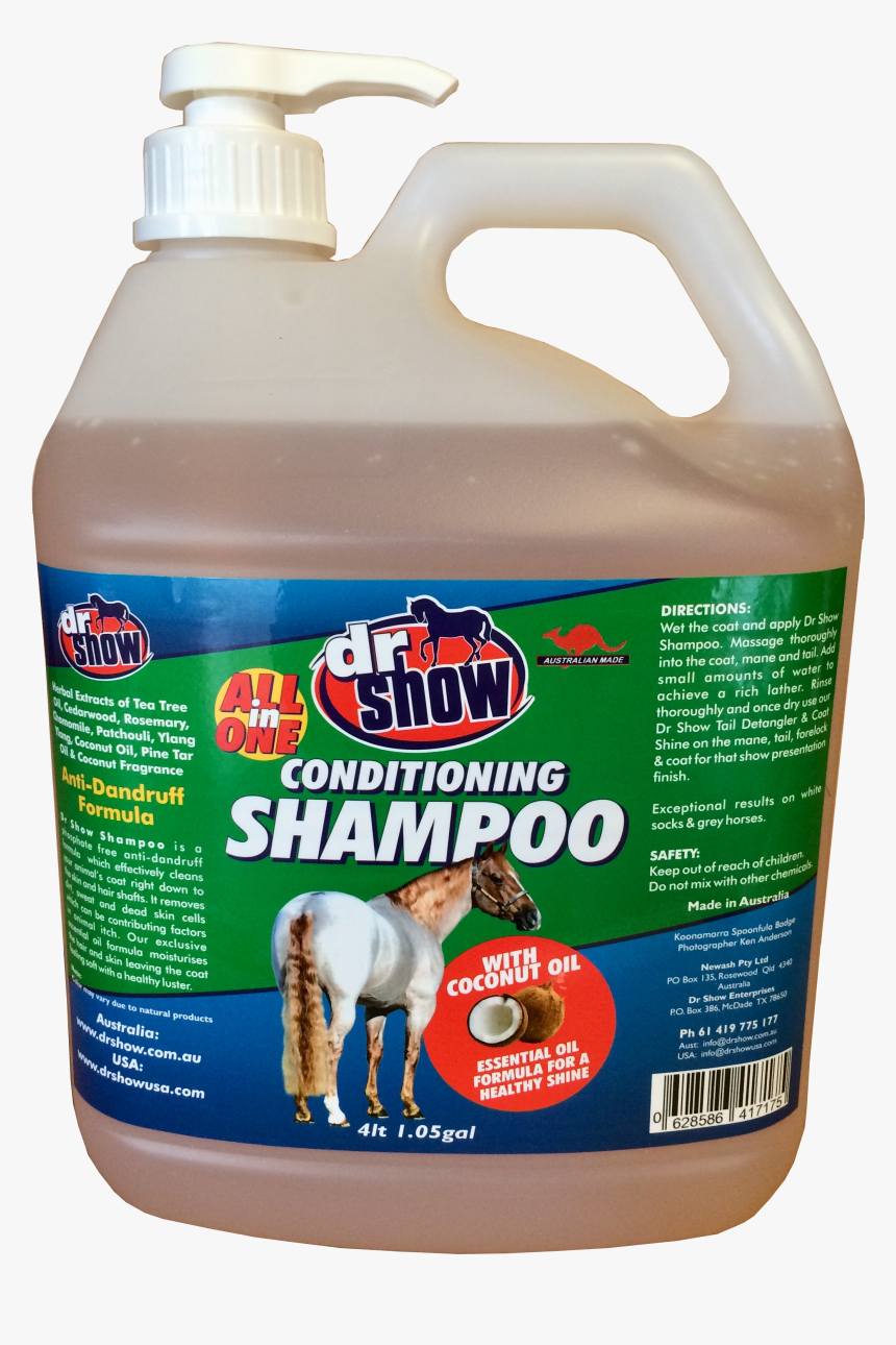 Horse Shampoo Dr Show 
 Src Images/drshowconsham4lt - Mare, HD Png Download