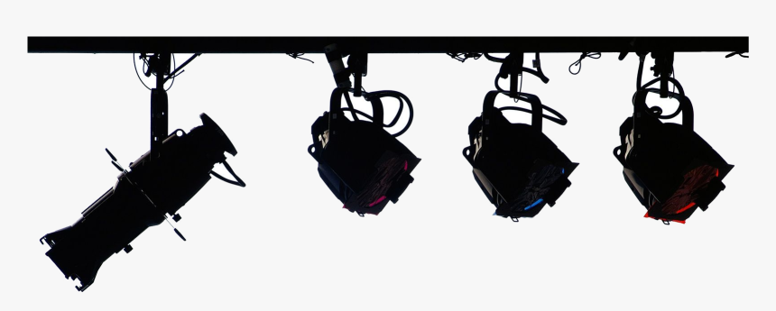 Stage Lights Theater Clipart Home Interior Design Transparent - Stage Lighting Clipart, HD Png Download