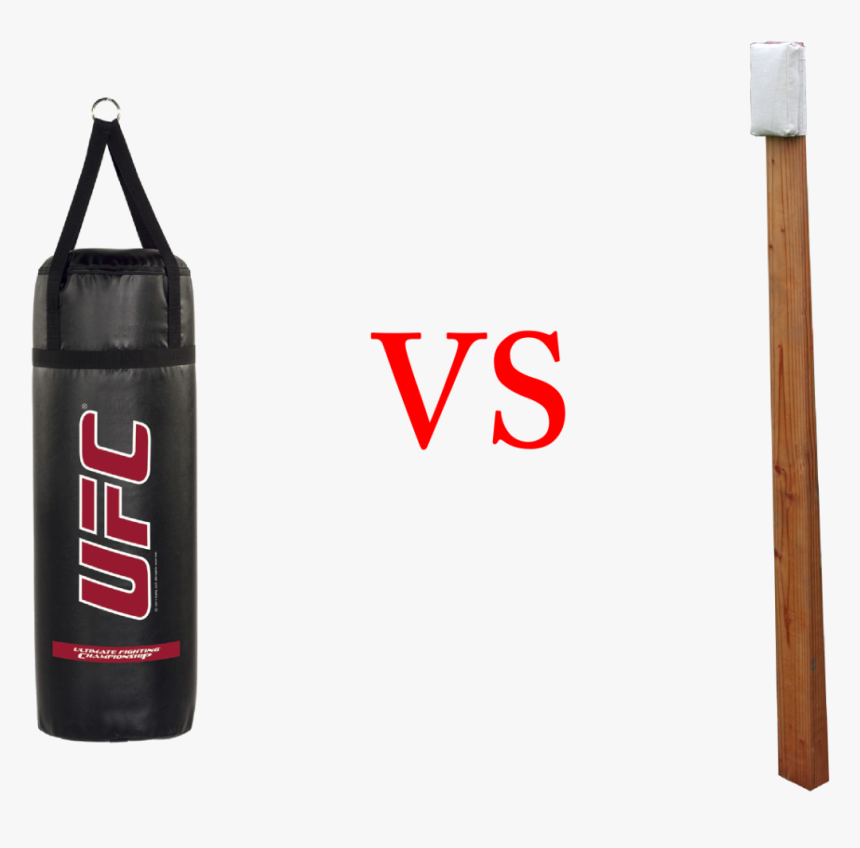 Punching Bag And Makiwara Practice What’s Better - Water Bottle, HD Png Download