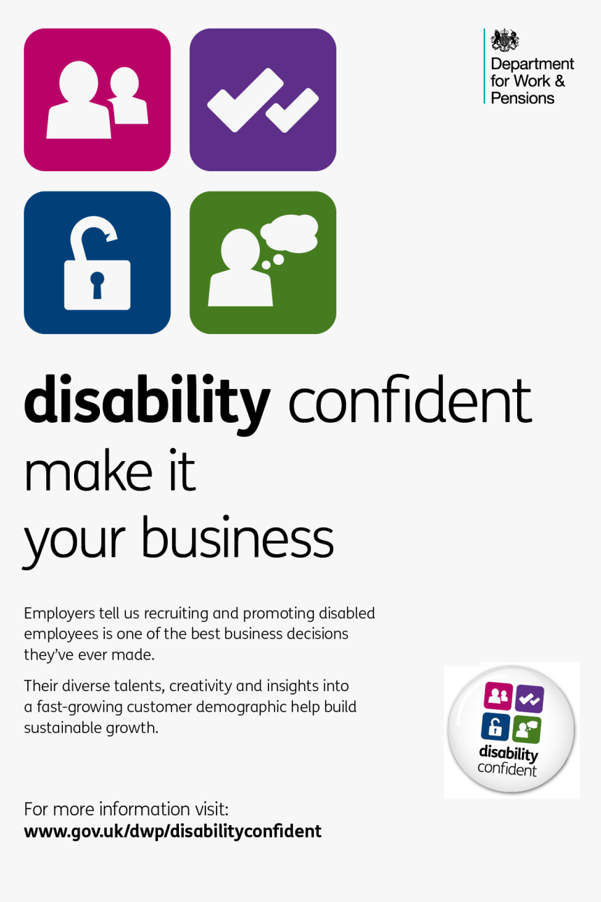 Disability Confident Leader, HD Png Download