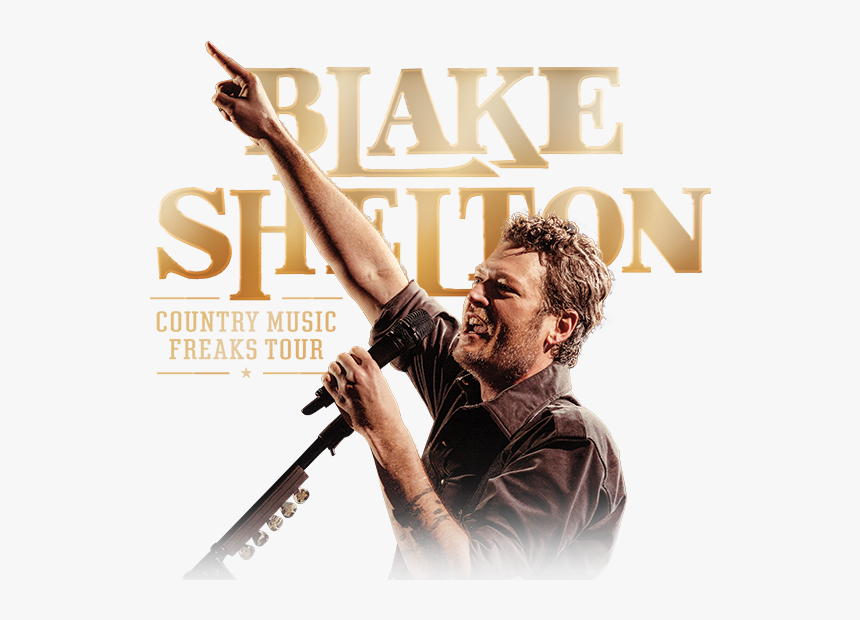 Blake Shelton Country Music Freaks Tour - Poster, HD Png Download