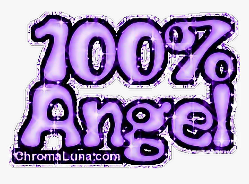 #angel #purple #sparkle #glitter #aesthetic #freetoedit, HD Png Download