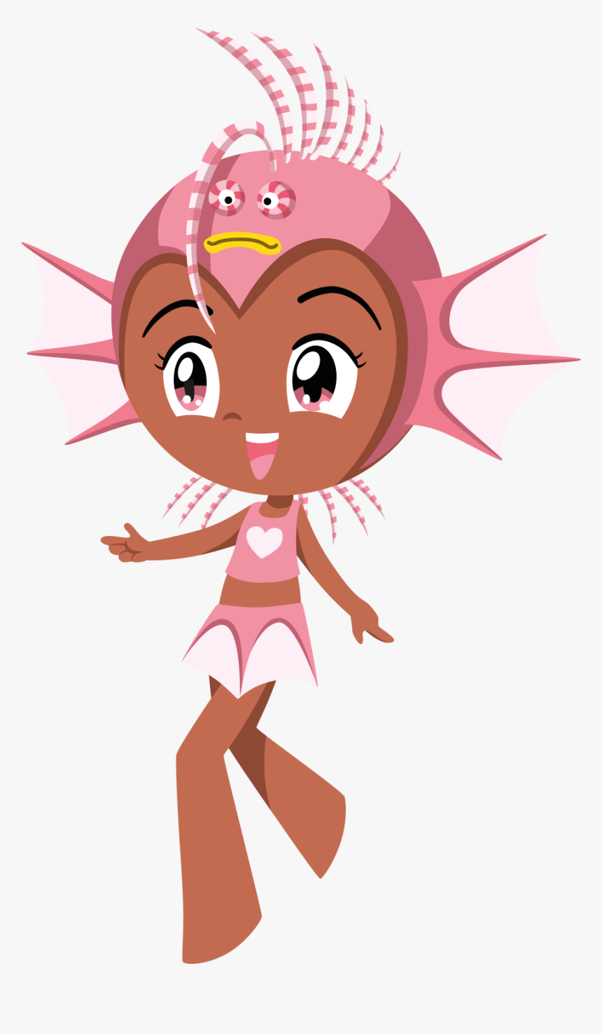 Sea Princess Lia Walking - Lionfish Lia, HD Png Download