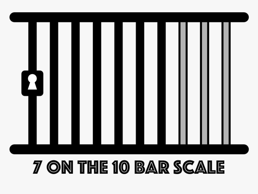 Bar7 - Black-and-white, HD Png Download