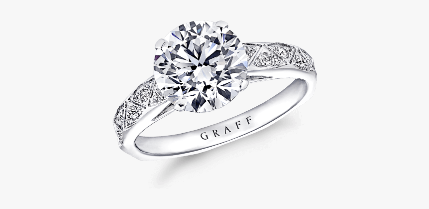 A Graff Round Brilliant Cut Daimond Laurence Graff - Pre-engagement Ring, HD Png Download