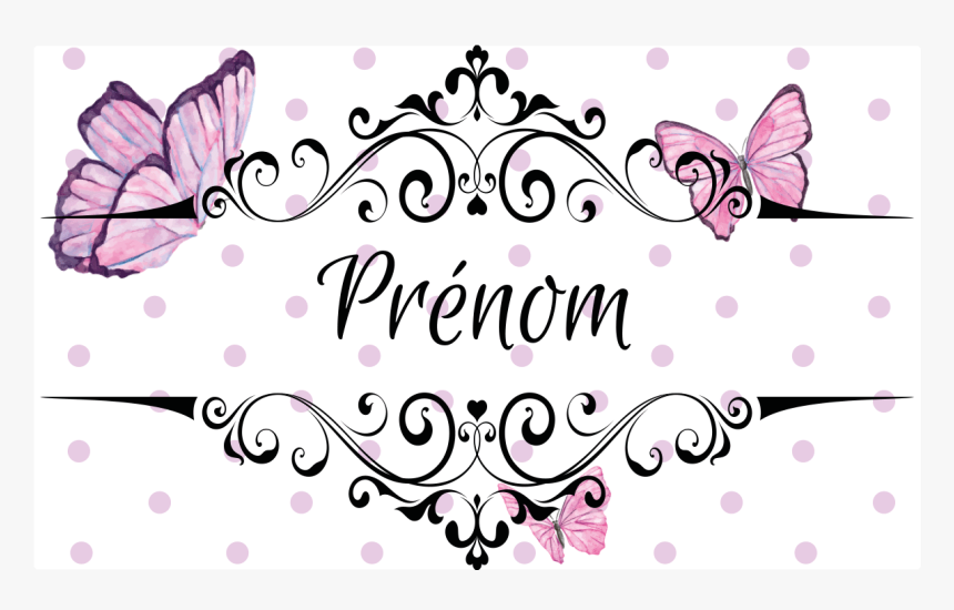 Bande De Prénom Romantique, HD Png Download