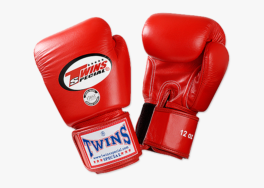 Boxing Glove Muay Thai Punch - Twins Boxing Gloves Red And Black, HD Png Download