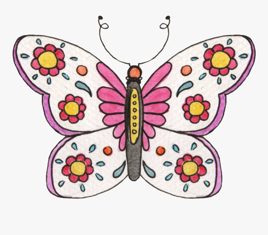 Transparente Ornamento Png Para Hada Mariposas - Butterfly, Png Download