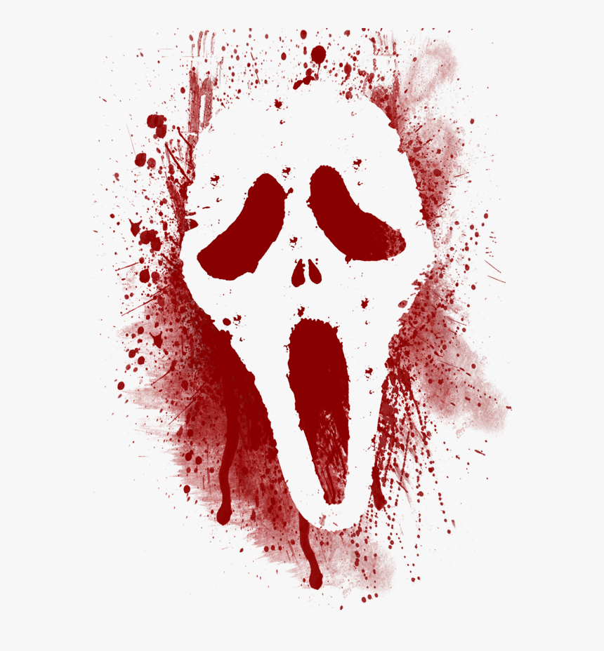 Scream Face De Pânico By Adriano Ott - Blood Face Png, Transparent Png