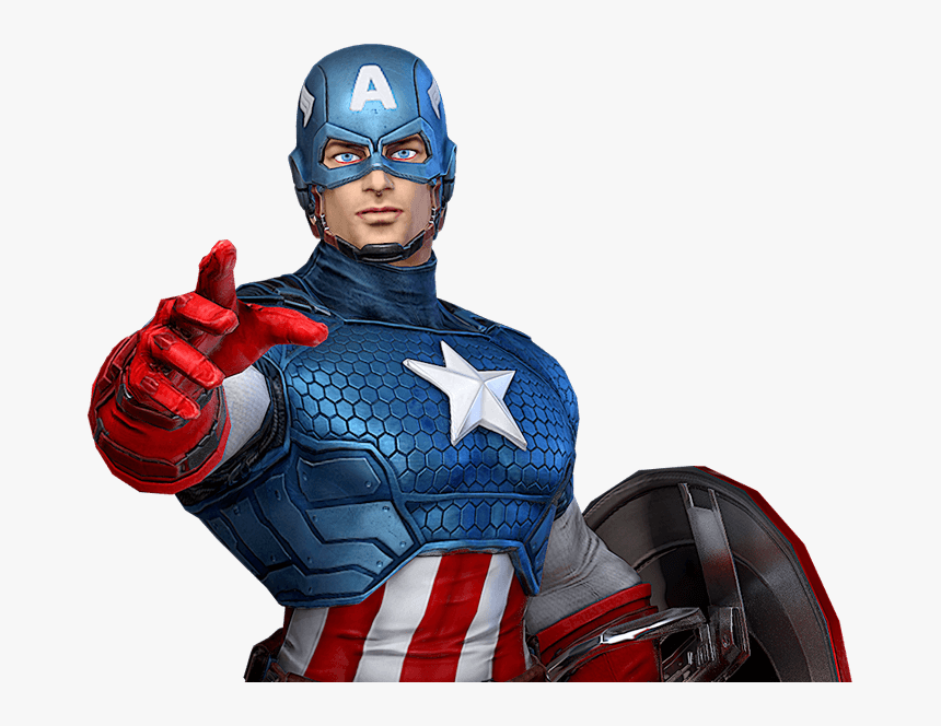 Captain America Costume - Marvel Heroes 2016, HD Png Download