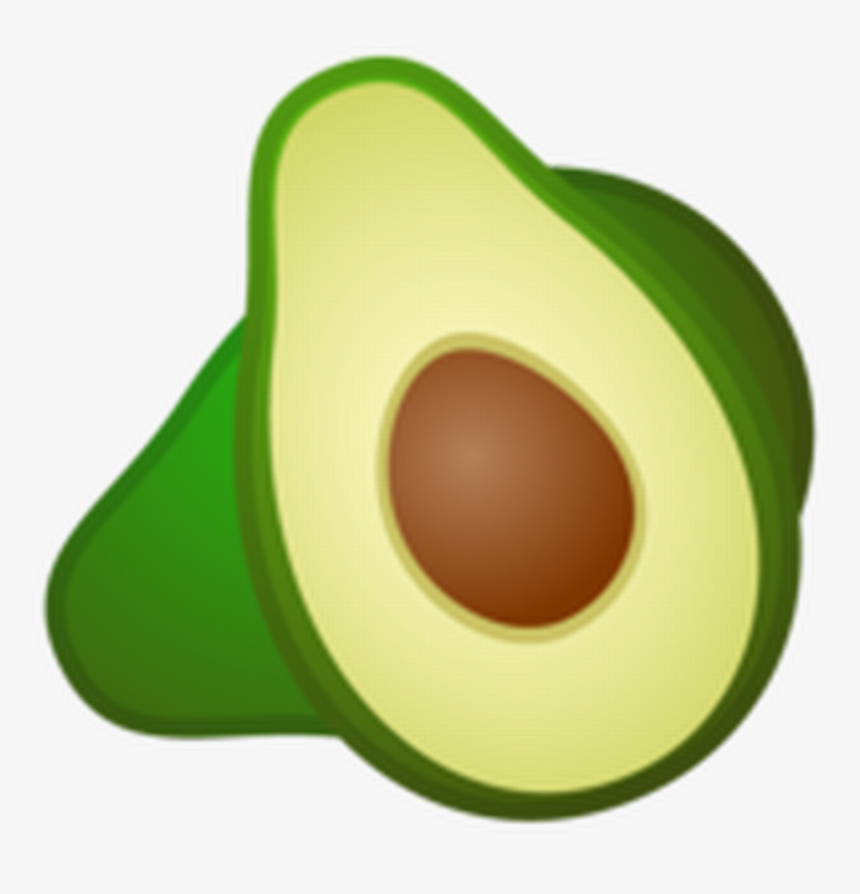 Hipster Food Png - Avocado Icon Png, Transparent Png