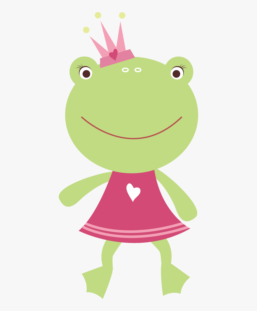 Frogs Clipart Set - Rana Princesa, HD Png Download